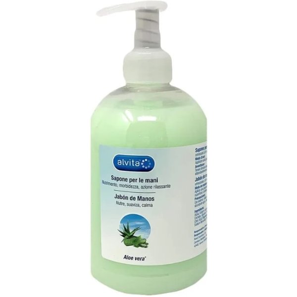 Alvita Sapone Per Le Mani Con Aloe Vera 500 Ml-image