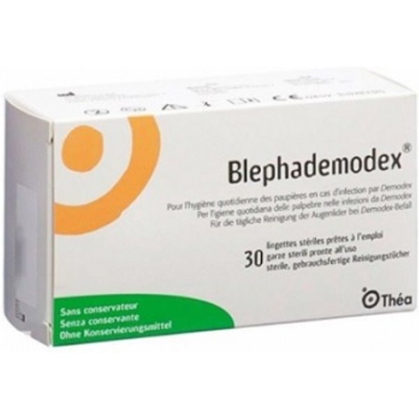 Blephademodex Garze Oculari Sterili Per Palpebre 30 Pezzi-image