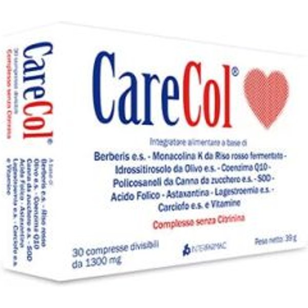 Carecol Integratore Alimentare 30 Compresse-image