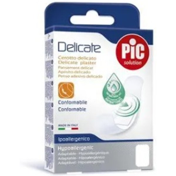 Pic Cerotti Delicate Super Con Antibatterico 40X86 Mm 10 Pezzi **-image