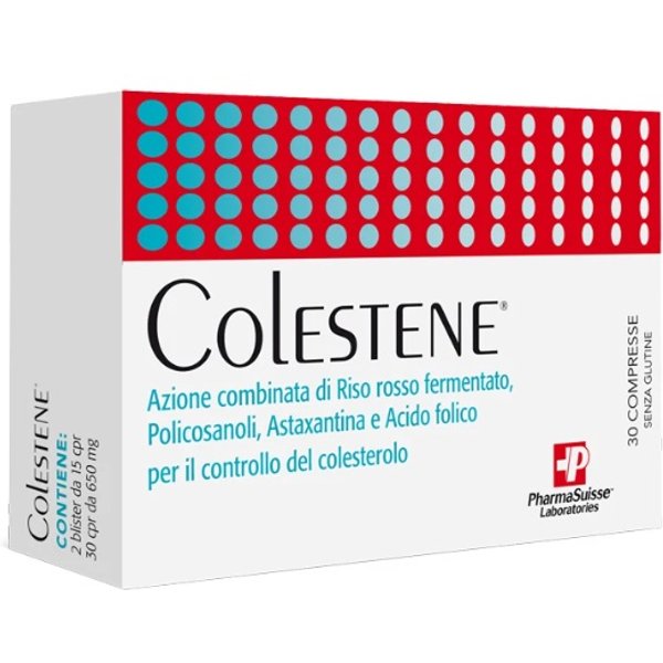 Pharmasuisse Laboratories Colestene Per Il Controllo Del Colesterolo 30 Compresse-image