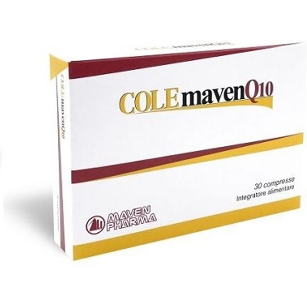 Colemaven Q10 Integratore Per Il Colesterolo 30 Compresse-image