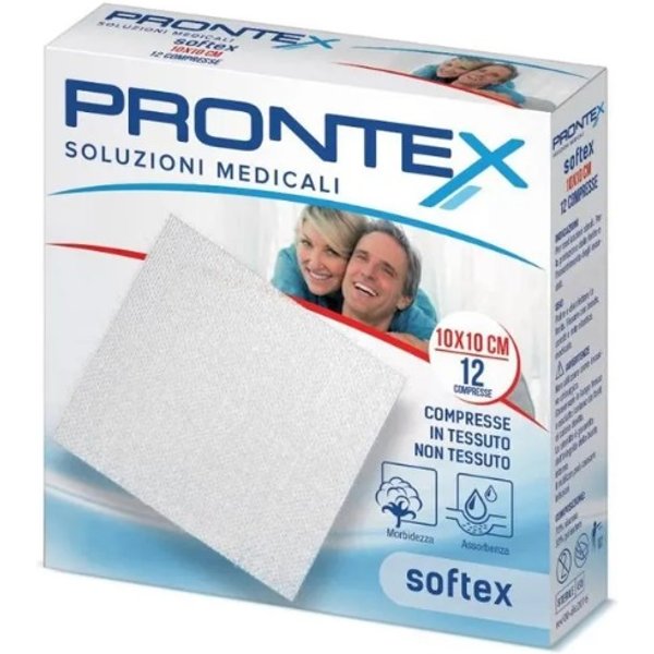 Prontex Soft Compresse In Tnt 10X10Cm 12 Pezzi **-image