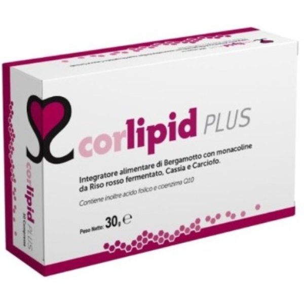 Corlipid Plus Integratore Per Il Colesterolo 30 Compresse-image