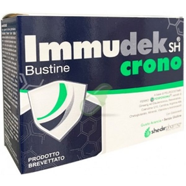Immudek Sh Crono Integratore Di Vitamina C E Zinco 14 Bustine-image
