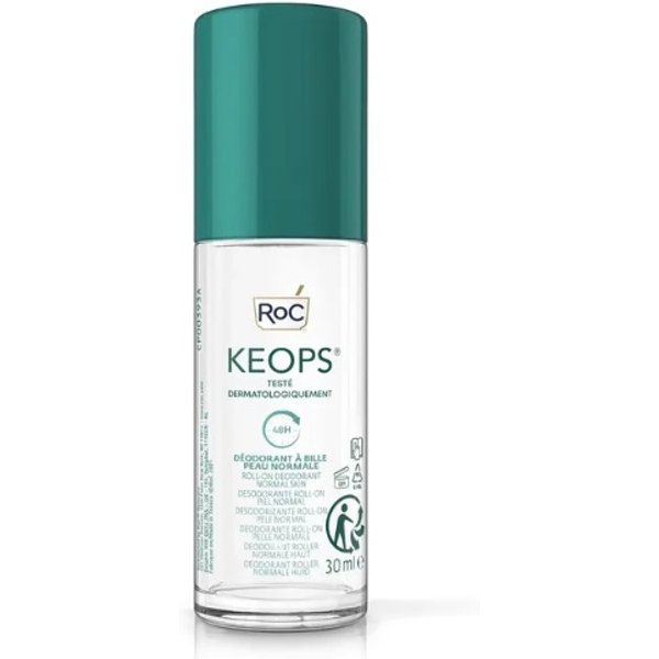 Roc Keops Deodorante Roll-On Pelle Normale 30 Ml-image