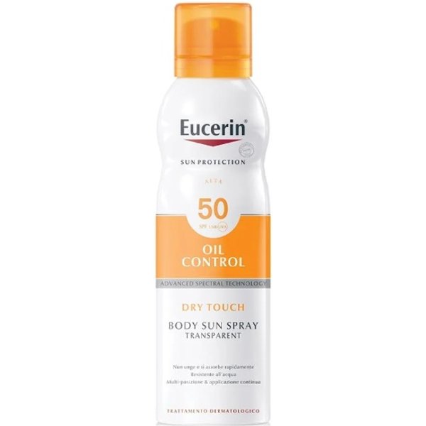 Eucerin Sun Protection Oil Control Dry Touch Spray Solare SPF50 200 Ml-image
