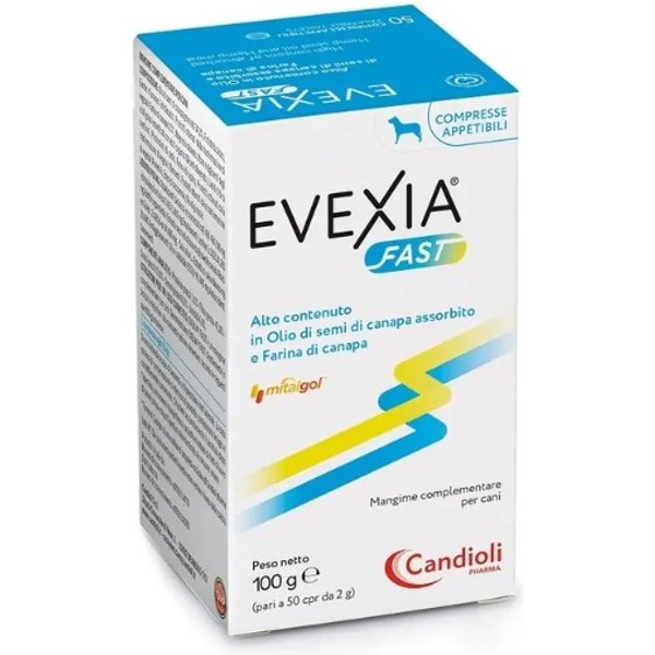 Candioli Evexia Fast Mangime Complementare Per Cani 50 Compresse-image