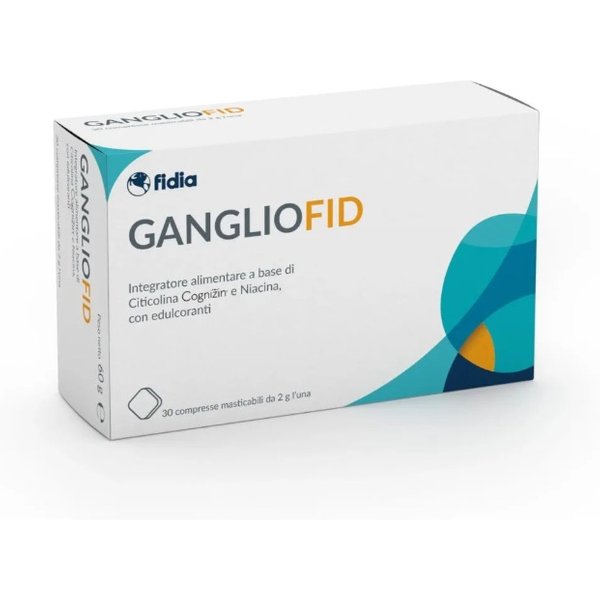 Gangliofid Integratore Alimentare Funzionalità Neuronale 30 Compresse Masticabili-image