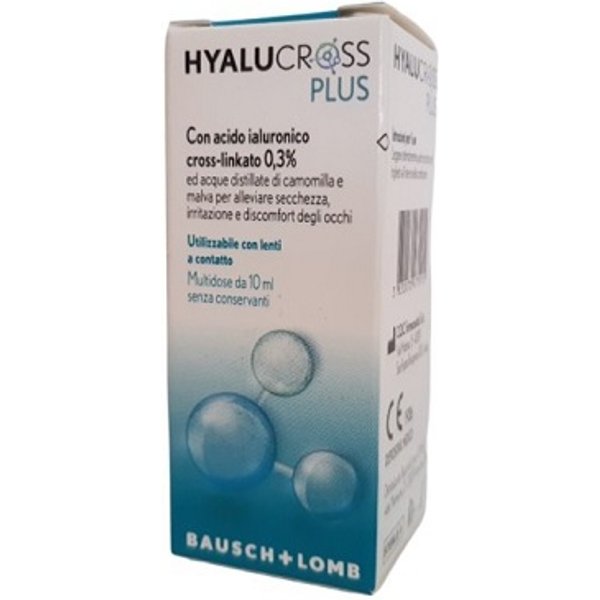 Hyalucross Plus Collirio Multidose Flacone 10 Ml **-image