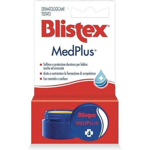 Blistex Medplus Per Labbra Secche Vasetto Da 7G-image