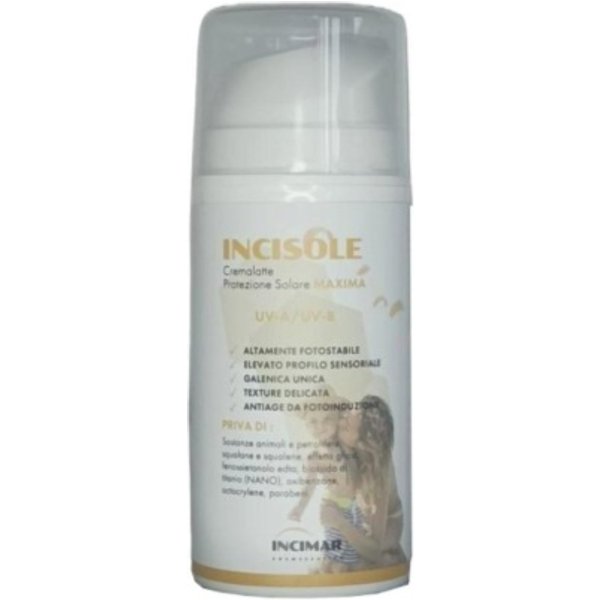 Incisole Crema Latte Solare Alta Protezione Per Pelle Sensibile 100 Ml-image
