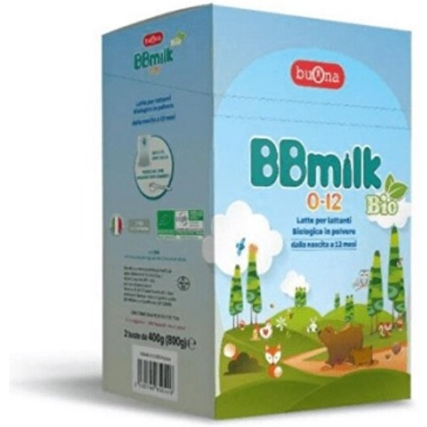 Bbmilk 0-12 Bio Latte In Polvere 2 Buste Da 400 Gr-image