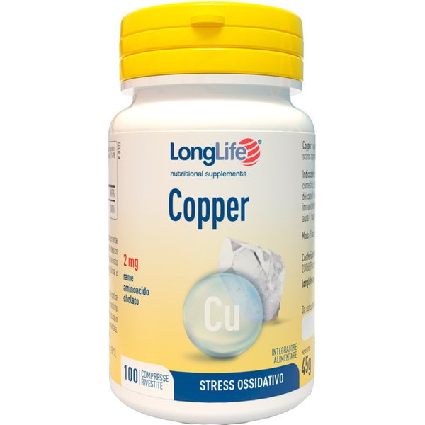Longlife Copper 100 Compresse Rivestite-image