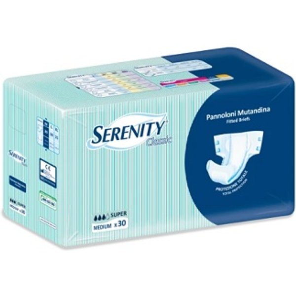Serenity Classic Pannolone A Mutandina Super Taglia M 30 Pezzi-image