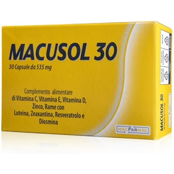 Macusol Integratore Multivitaminico 30 Capsule-image