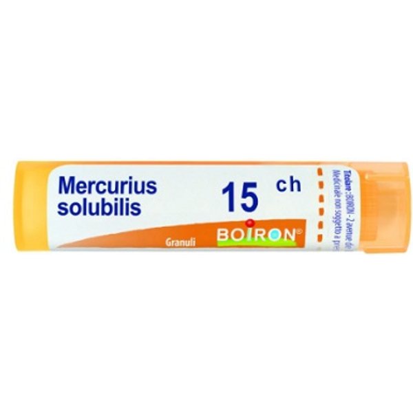 Boiron Mercurius Solubilis Medicinale Omeopatico 15 Ch Granuli-image