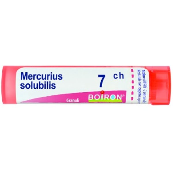 Boiron Mercurius Solubilis Medicinale Omeopatico 7 Ch Granuli-image