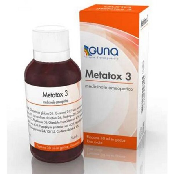 Guna Metatox 3 Medicinale Omeopatico Gocce 30 Ml-image