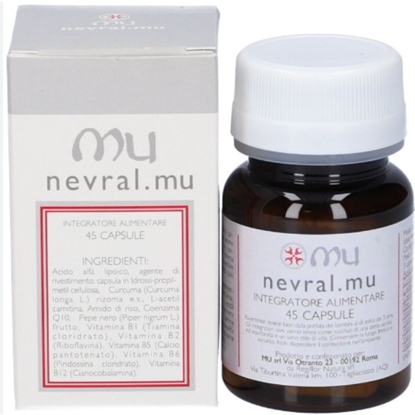 Nevral Mu Integratore Alimentare 45 Capsule-image