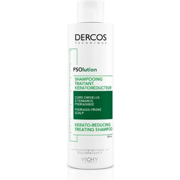 Vichy Dercos Shampoo Psolution Trattamento Cheratoriduttore 200 Ml-image