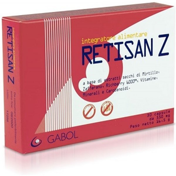 Retisan Zeta Integratore Per Maculopatia 30 Capsule-image