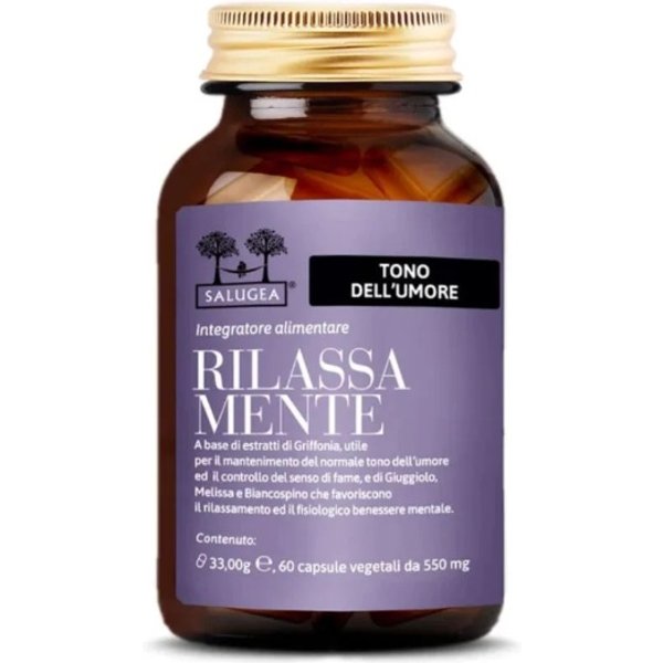 Salugea Rilassa Mente Integratore Buonumore E Lucidità Mentale 60 Capsule Vegetali-image