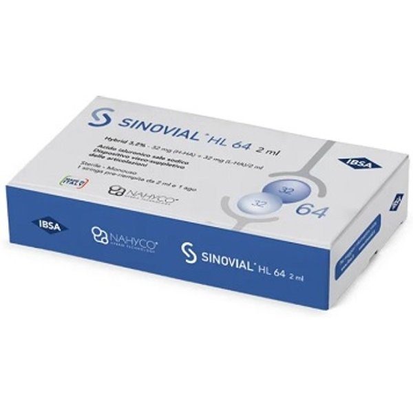 Sinovial Hl 64 Dispositivo Visco-Suppletivo Delle Articolazioni 1 Pezzo Da 2 Ml-image