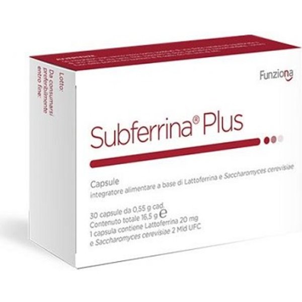 Subferrina Plus Integratore Per Il Ferro 30 Capsule-image