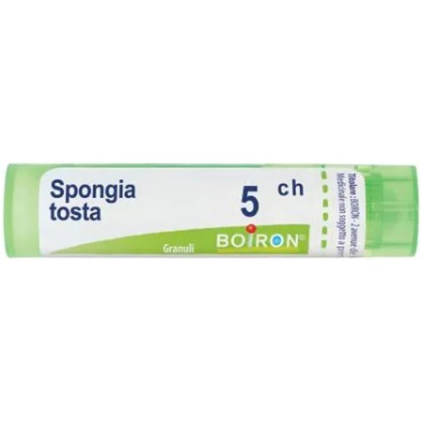 Boiron Spongia Tosta Medicinale Omeopatico 5 Ch Granuli-image
