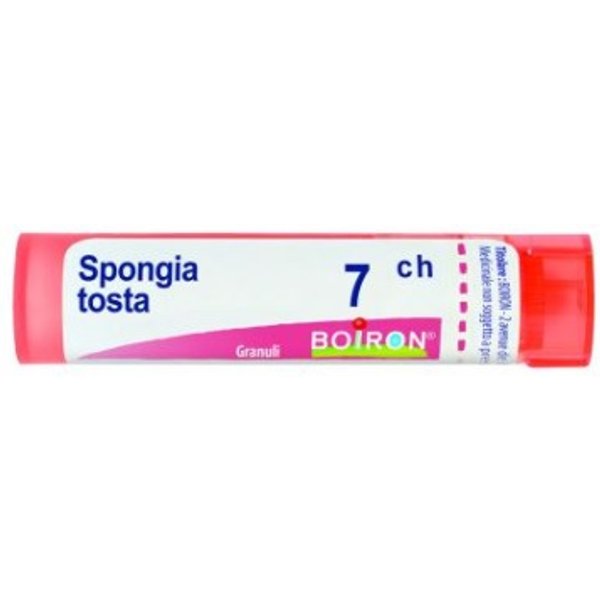 Boiron Spongia Tosta Medicinale Omeopatico 7 Ch Granuli-image