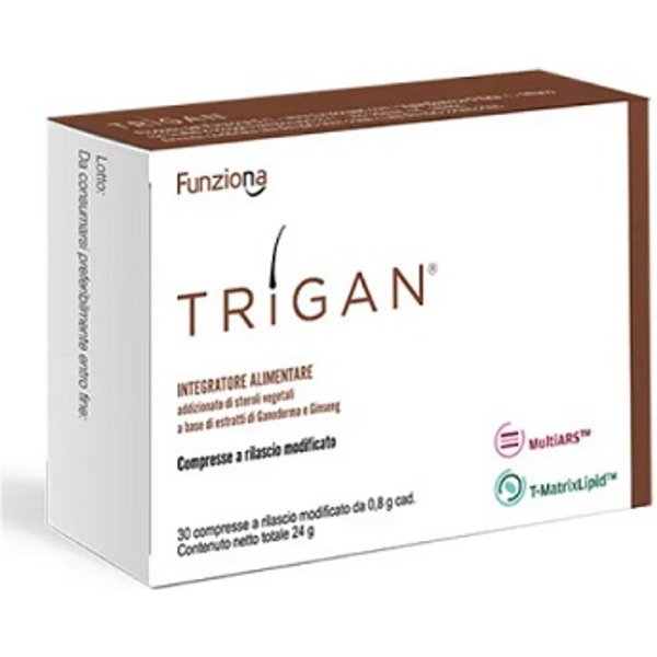 Funziona Trigan Integratore Anticaduta Capelli 30 Compresse-image