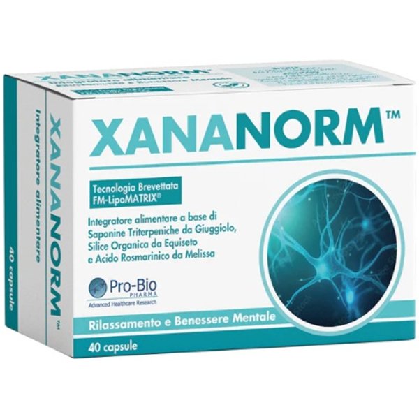 Xananorm Integratore Alimentare 40 Capsule-image
