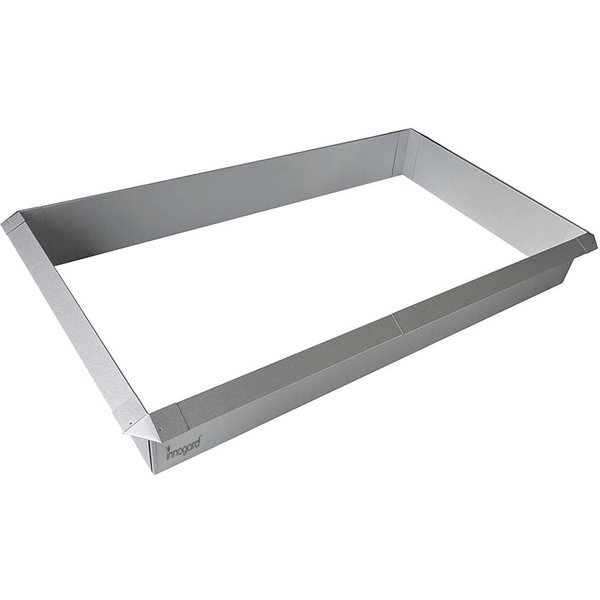 innogard Schneckenzaun Komplettset Feuerverzinkt 34er (30 Seitenelemente + 4 Ecken)