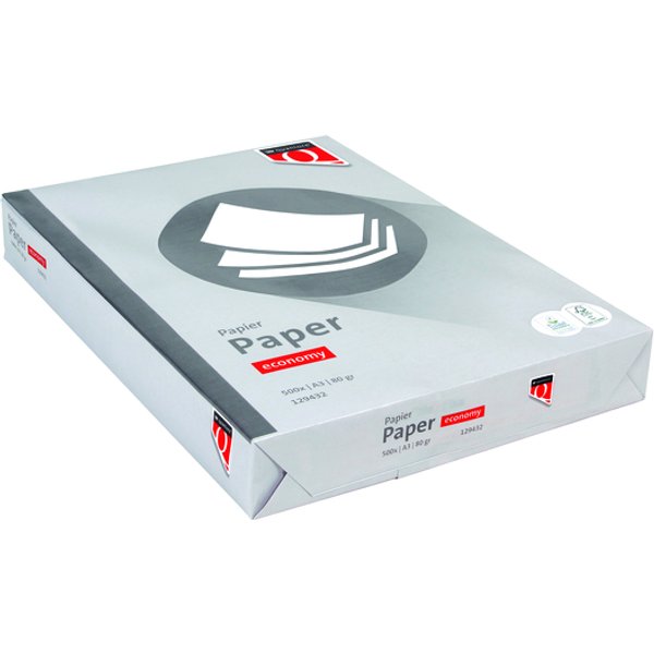 Kopieerpapier Quantore Economy A3 80gr wit 500 vel