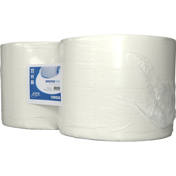 Poetspapier Euro Products M1-V1 2-laags 1000 vel wit 100038