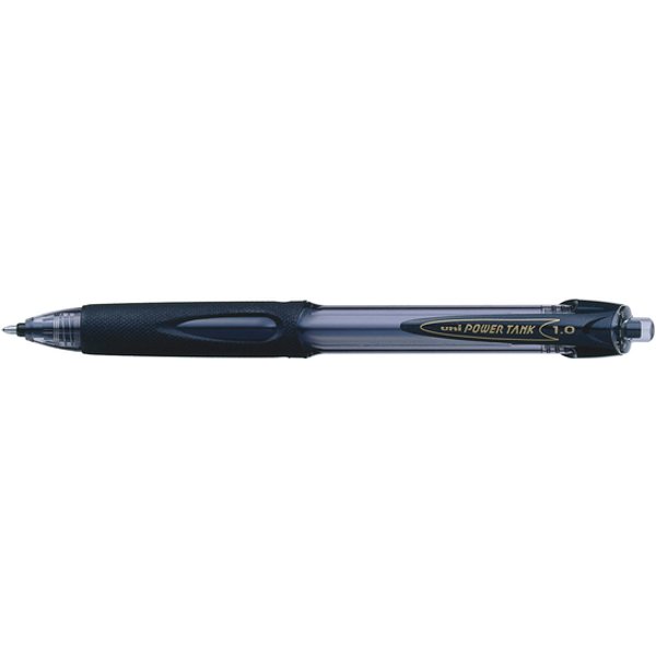 Balpen Uni-ball Powertank medium zwart