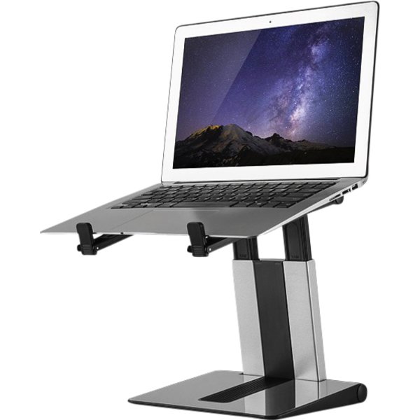 Laptopstandaard Neomounts NSLS200 opvouwbaar zwart zilver