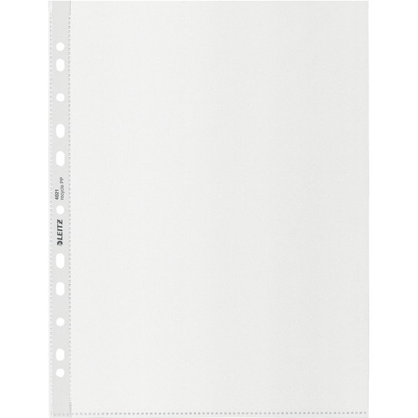 Showtas Leitz Recycle maxi 11-gaats PP A4 100micron transparant 25 stuks