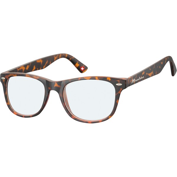 Leesbril Montana +1.00 dpt blue light filter turtle