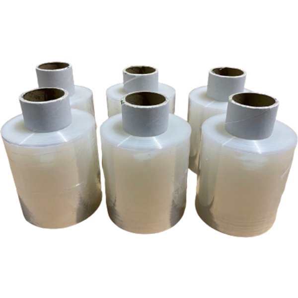 Wikkelfolie IEZZY 100mmx250m 20mu transparant