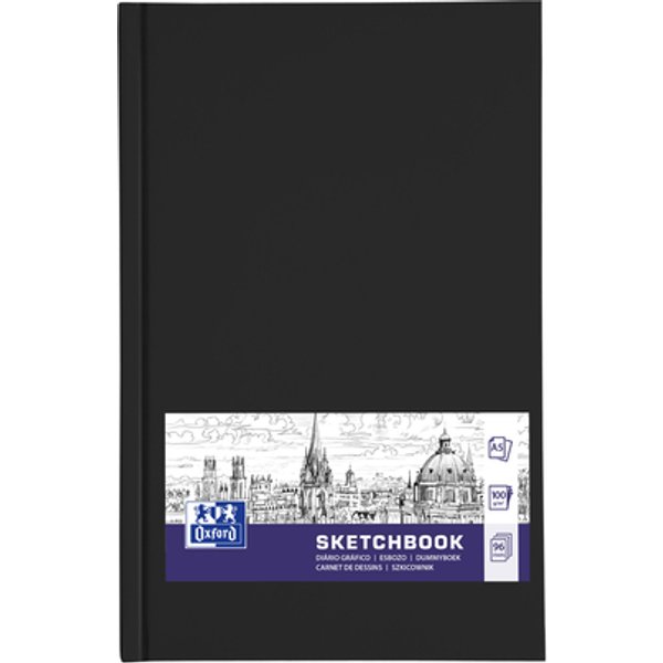 Dummyboek Oxford A5 96 vel 100 gram zwart
