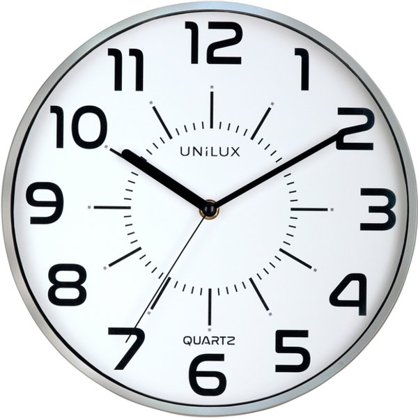 Wandklok Unilux Pop grijs