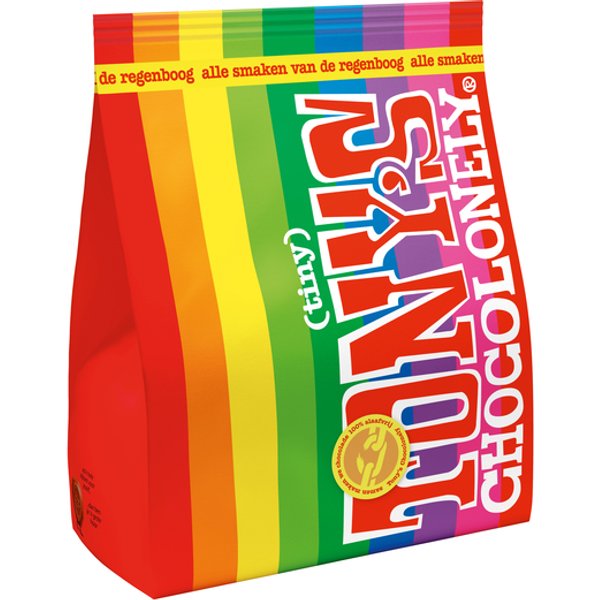 Chocolade Tony's Chocolonely tiny mix zak 135gr