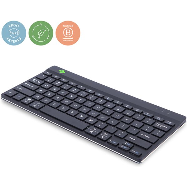 Toetsenbord R-Go Ergonomisch Compact Break QWERTY zwart