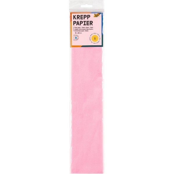 Crêpepapier Folia 250x50cm nr119 roze