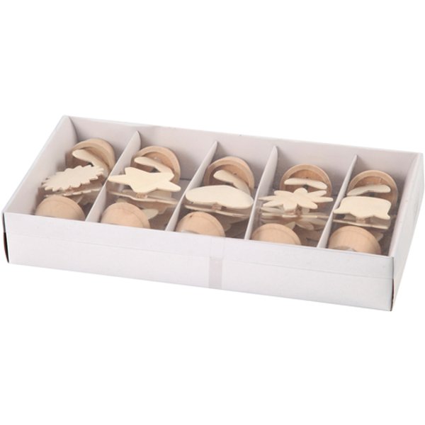 Memoclip Creativ Company 5 x 2 stuks assorti