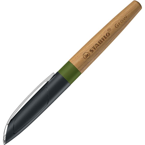Vulpen STABILO Grow medium mosgroen/eiken