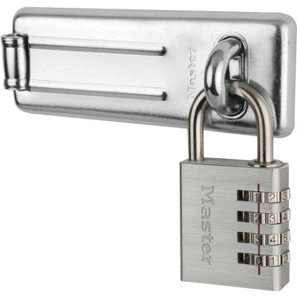 Hangslot MasterLock overval + aluminium 40mm