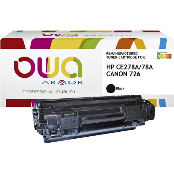 Tonercartridge OWA alternatief tbv HP CE278A zwart